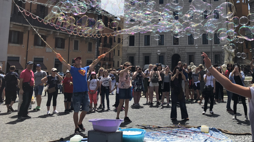 Bubbles in Rome